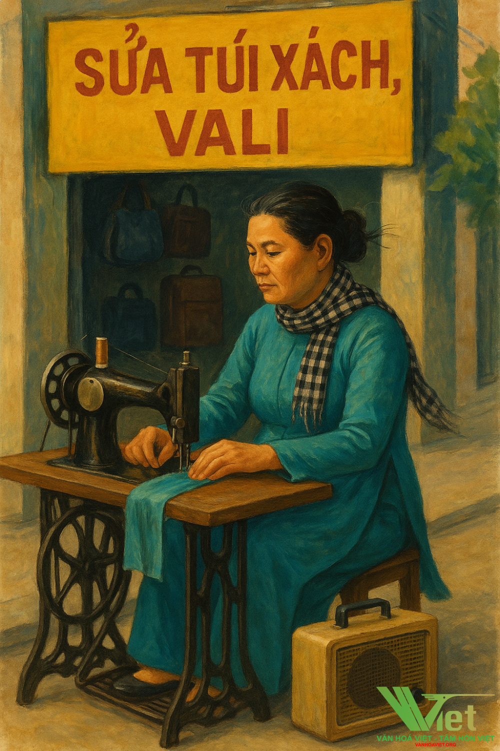 Cô chủ tiệm và tình yêu với trang phục dân tộc